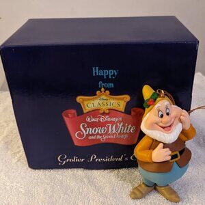 HAPPY - Walt Disney's Snow White and the Seven Dwarfs Ornament